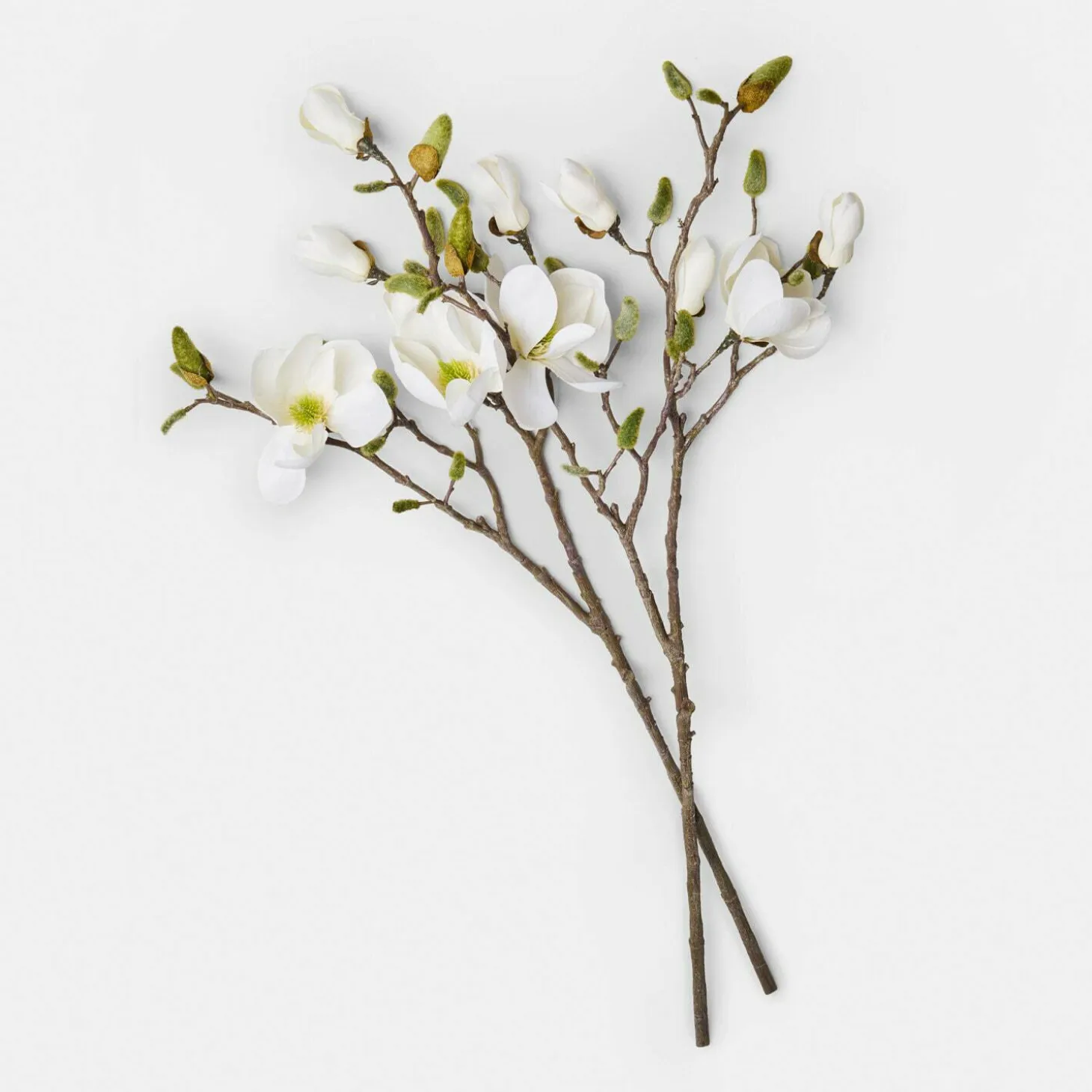 Coppia di fiori decorativi Aurélines