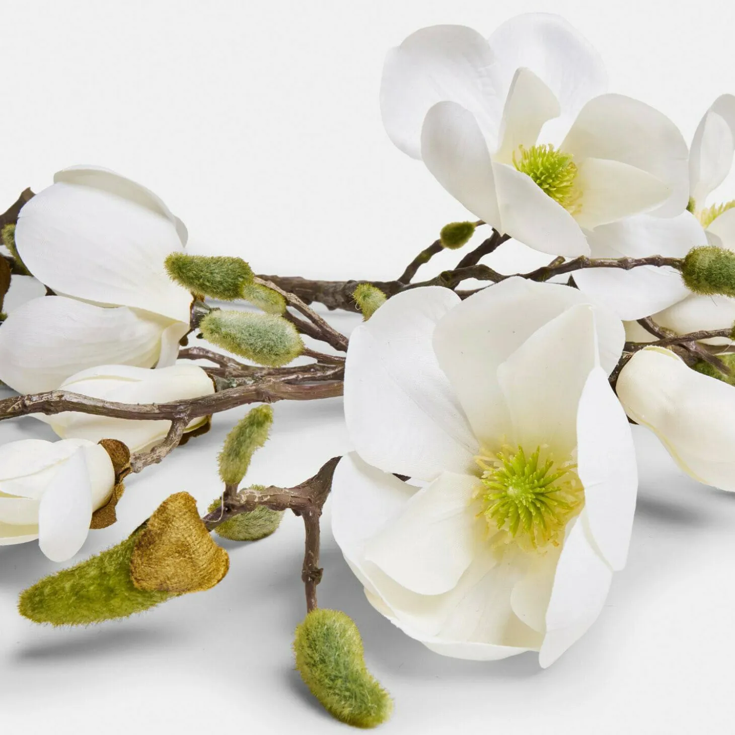 Coppia di fiori decorativi Aurélines