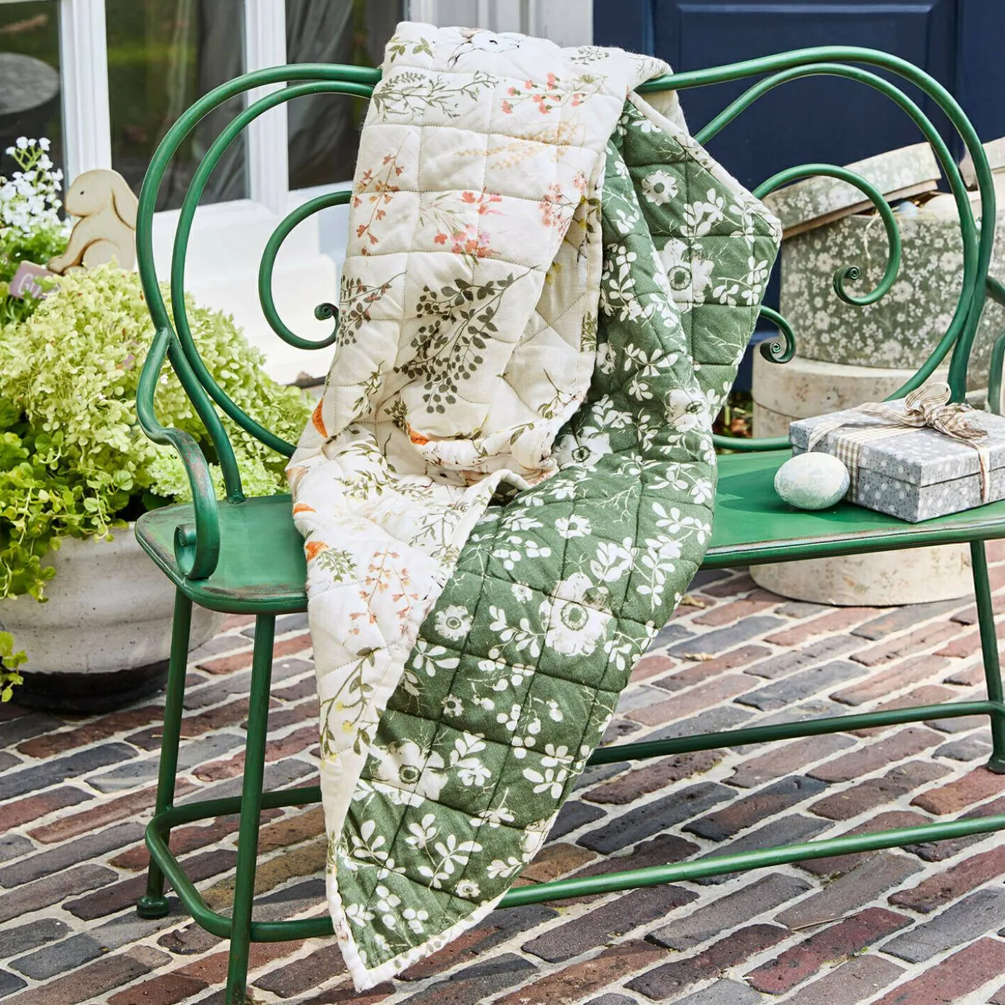 Set cuscino e plaid Puddlebrook