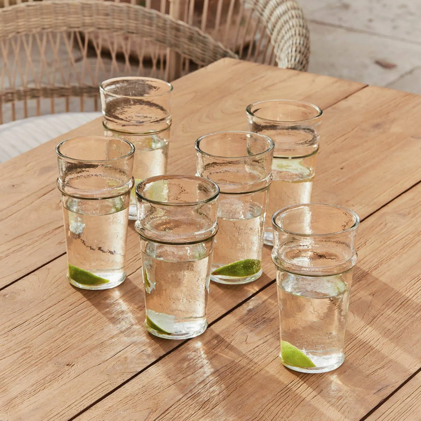 Set di 6 bicchieri Avrilla