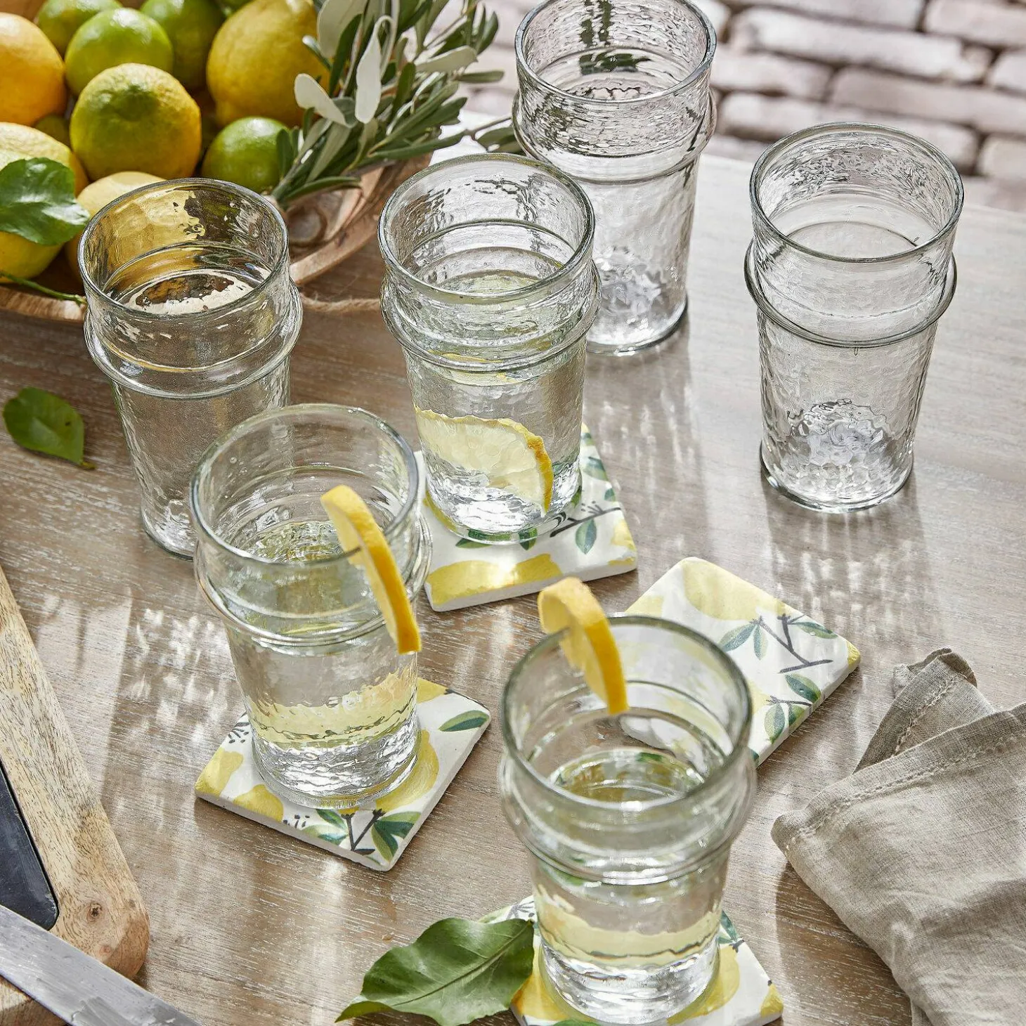 Set di 6 bicchieri Avrilla