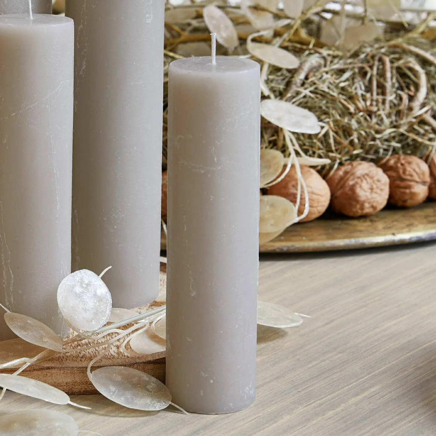 Set di 4 candele Avinal