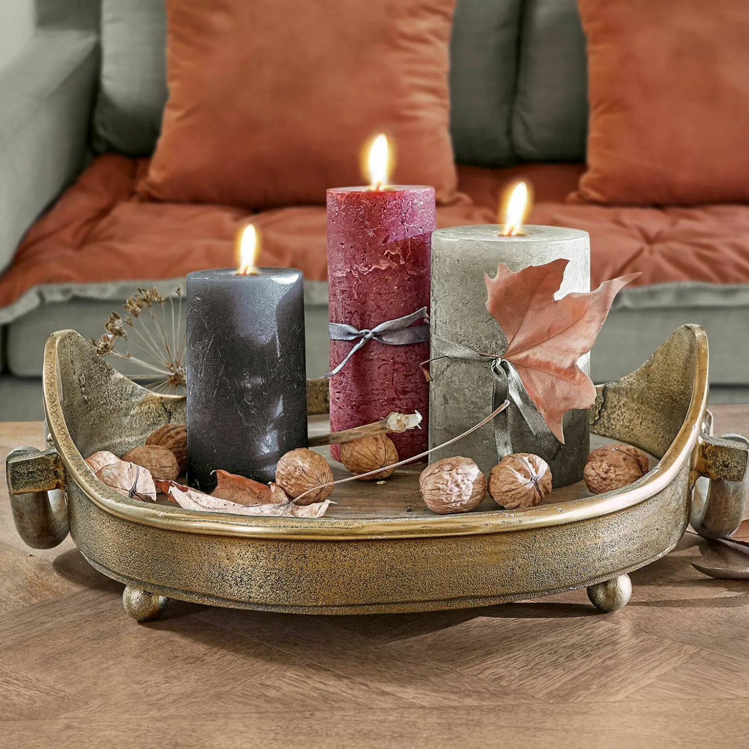 Set di 3 candele Pretin