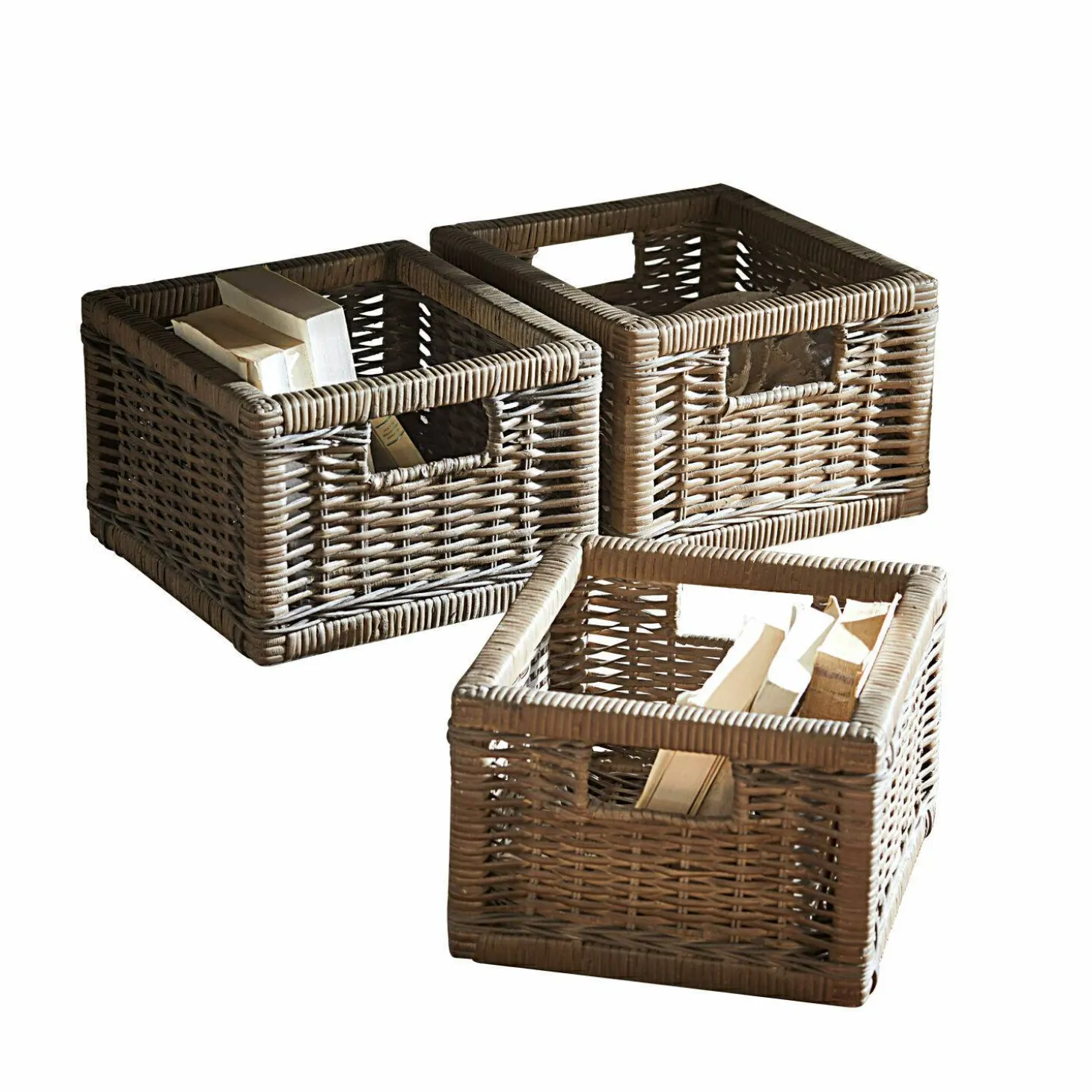 Set di 3 cesti Morvan