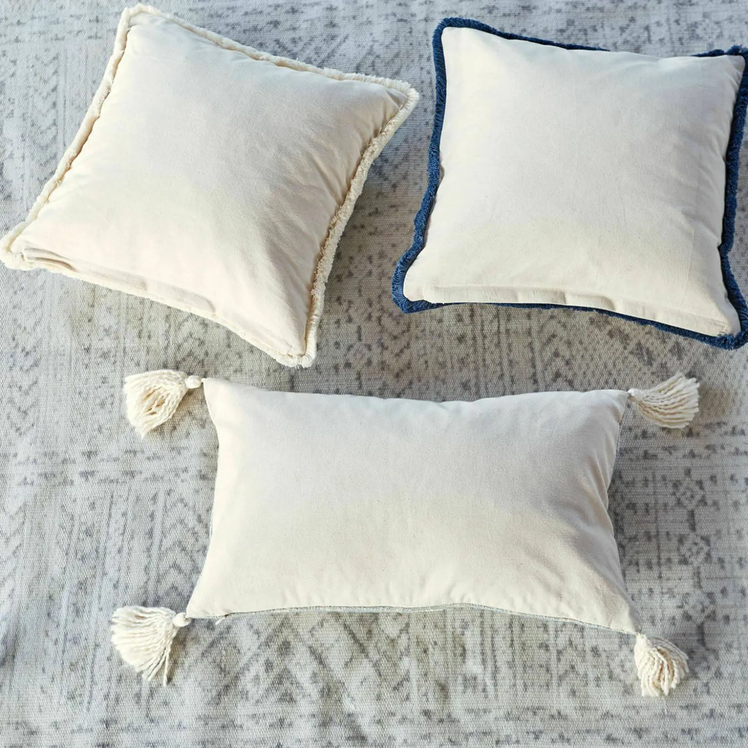 Set di 3 copricuscini Calerand