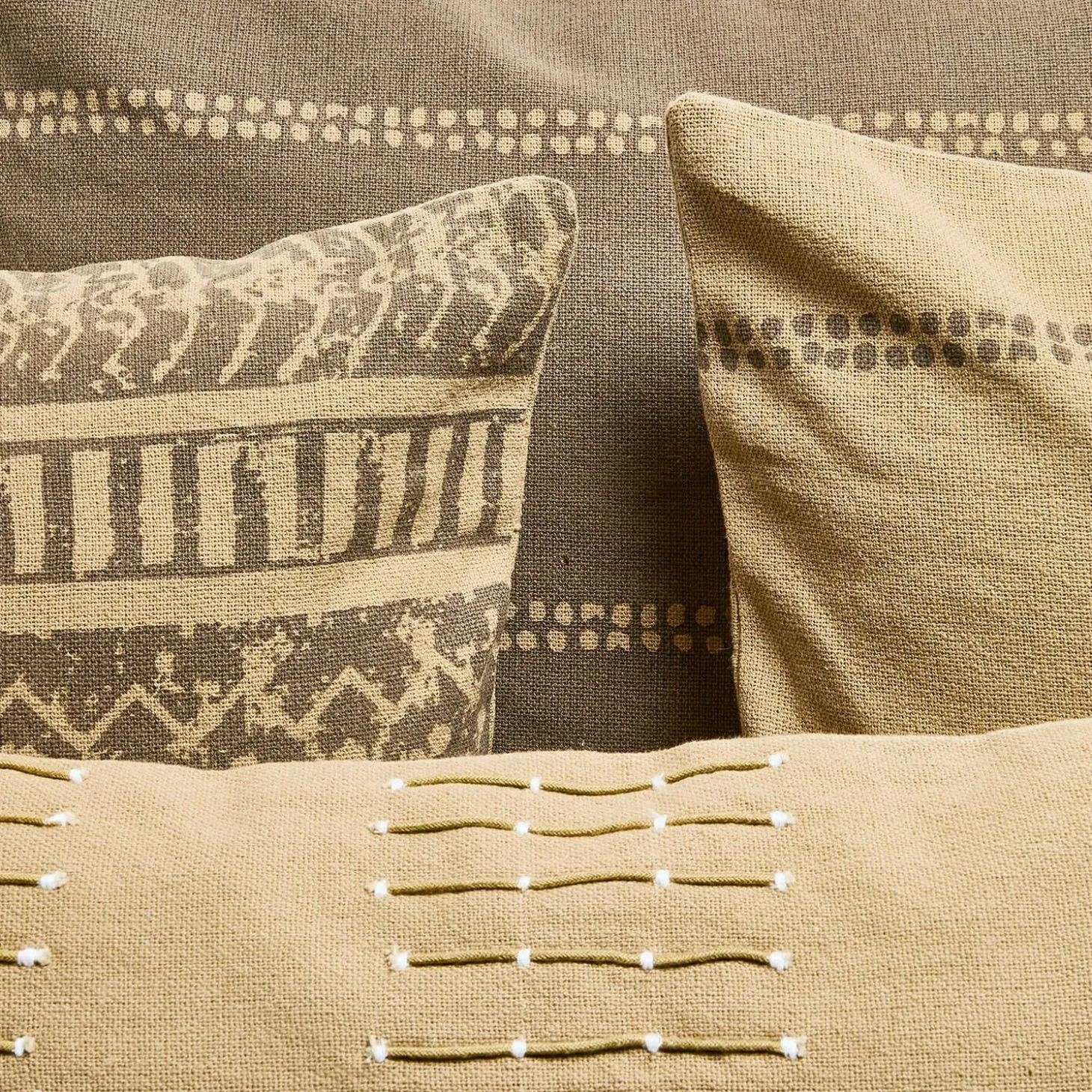 Set di 4 copricuscini Patti