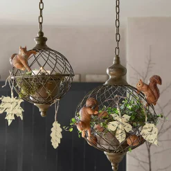 Set di 4 decorazioni da appendere Fleuriene