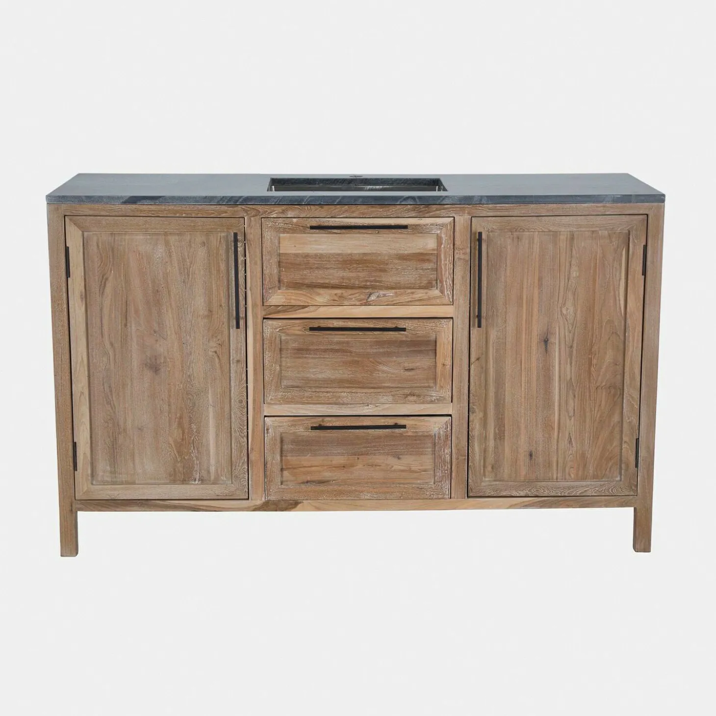 Set di 3 mobili da cucina per esterni Corviano