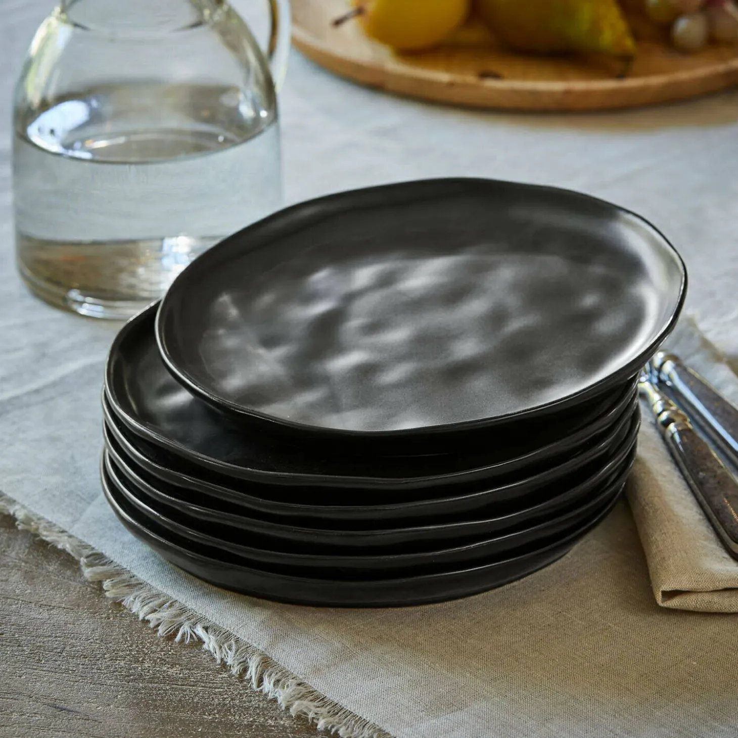 Set di 6 piattini Biarré