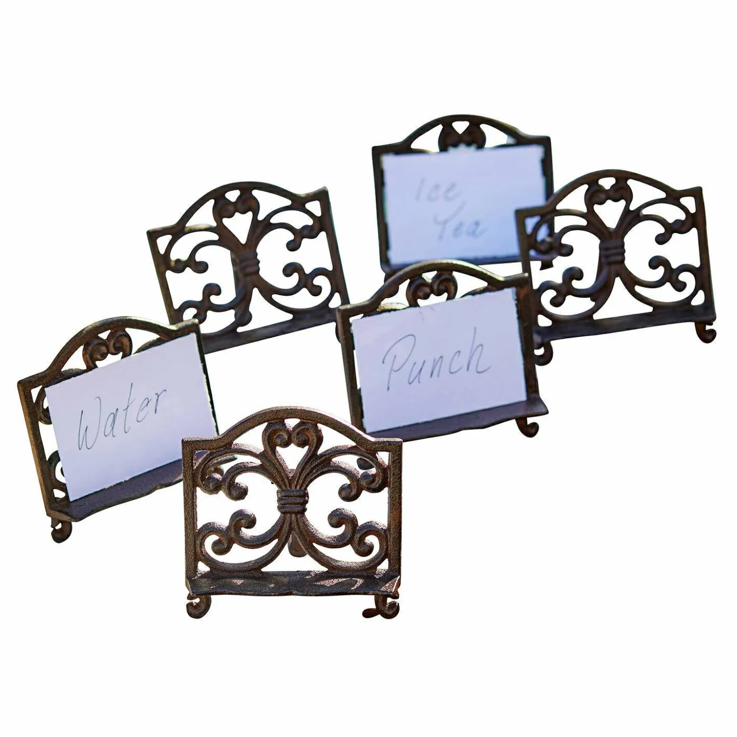 Set di 6 portacarte Plesnois