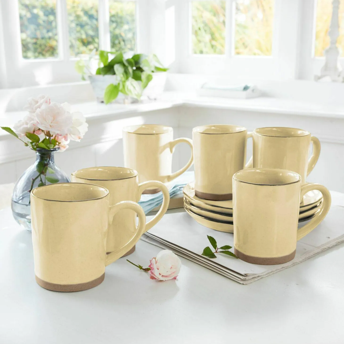 Set di 6 tazze Biarré