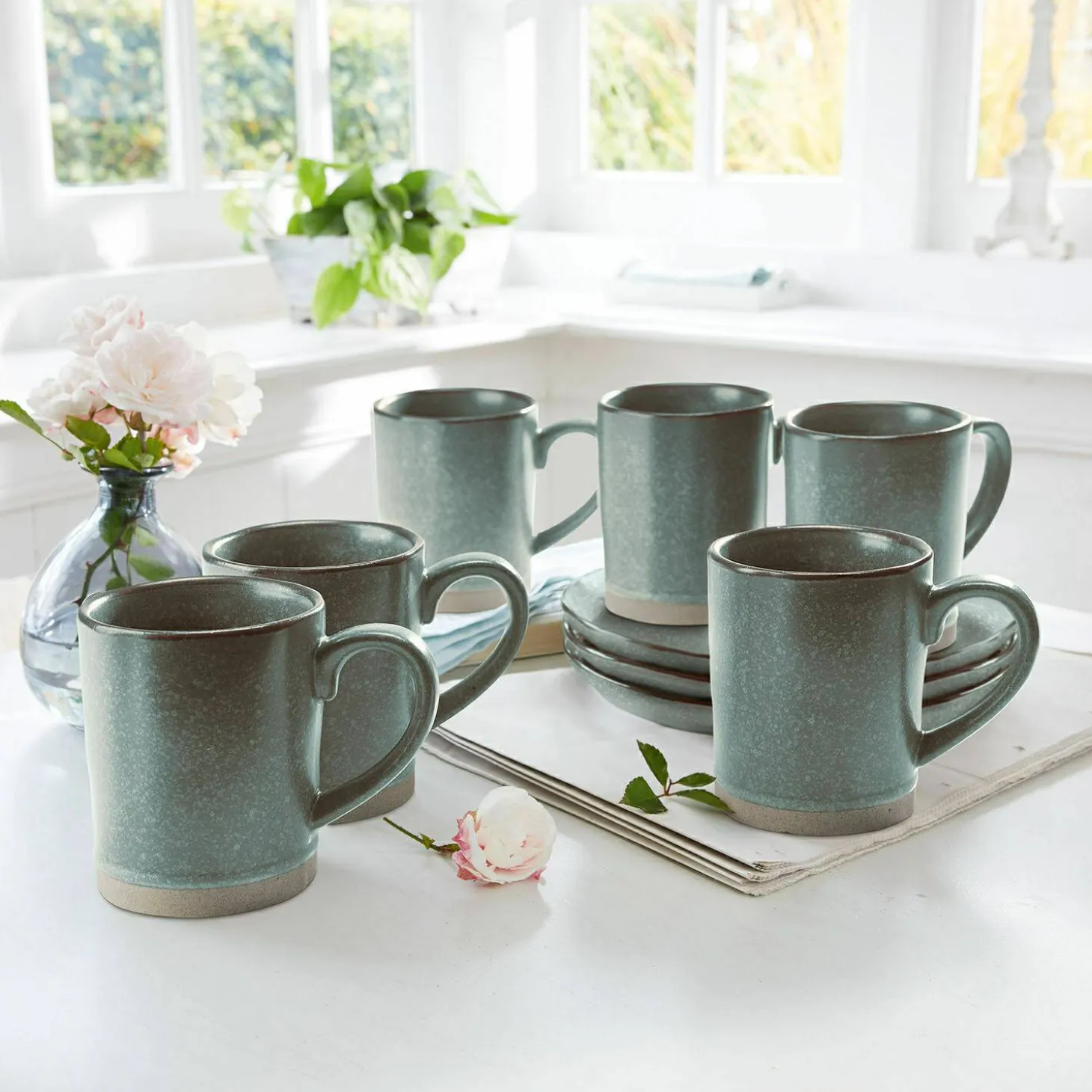 Set di 6 tazze Biarré