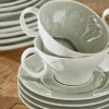 Set di 6 tazze con piattino Braganza