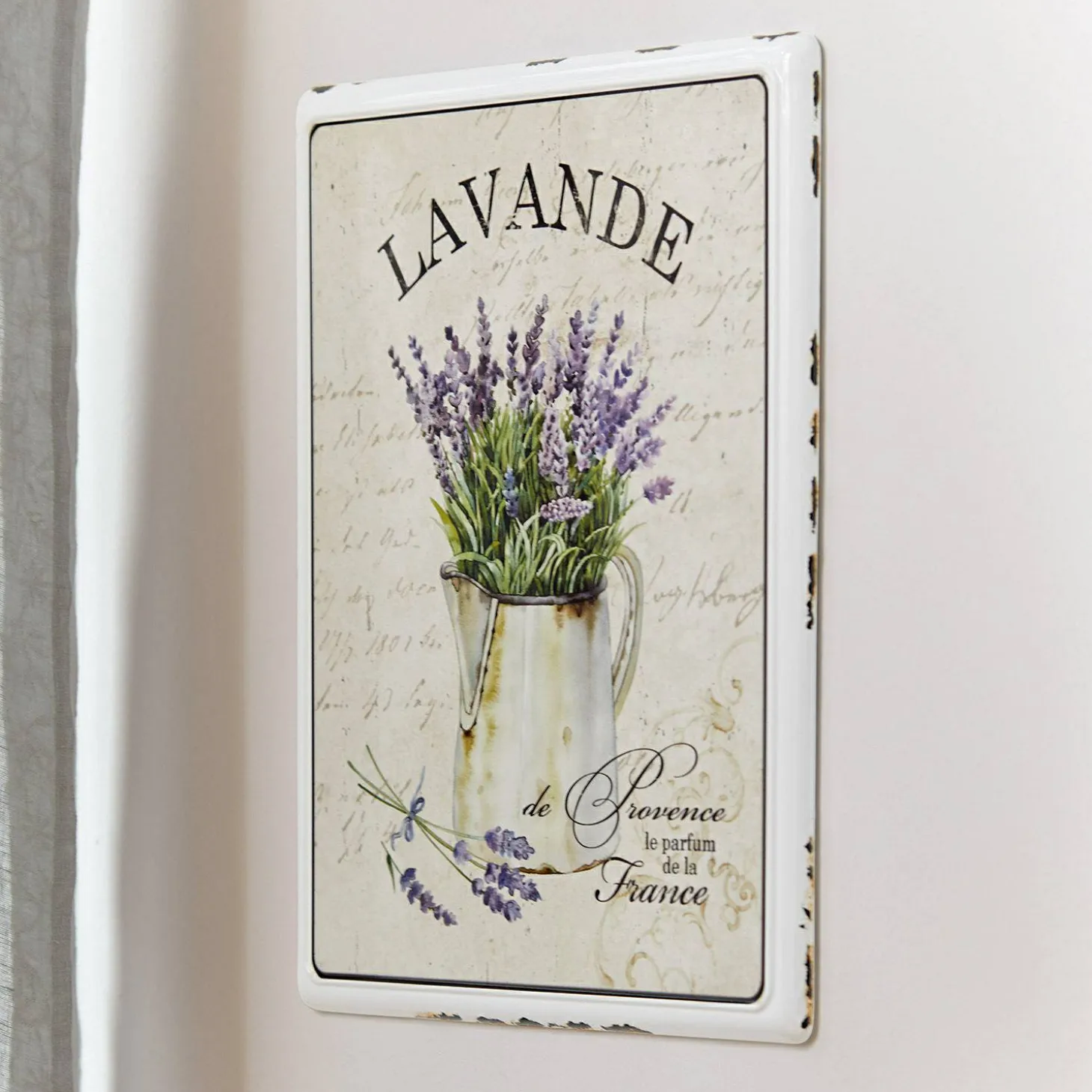 Stampa su metallo Lavande