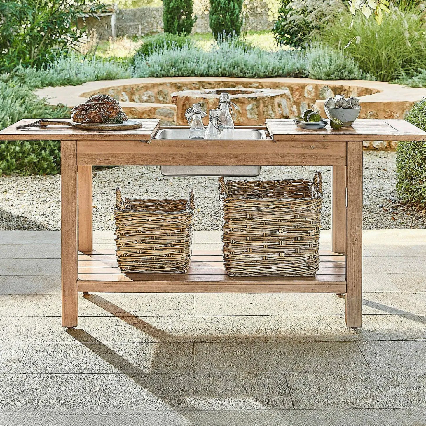 Tavolo per giardinaggio FSC®-100% Venzone