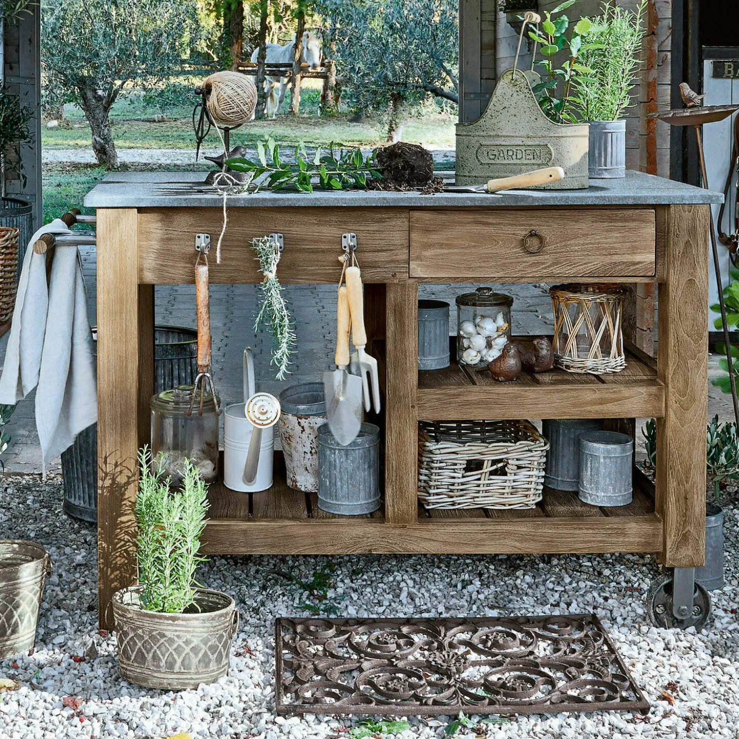 Tavolo per piante Ellenton